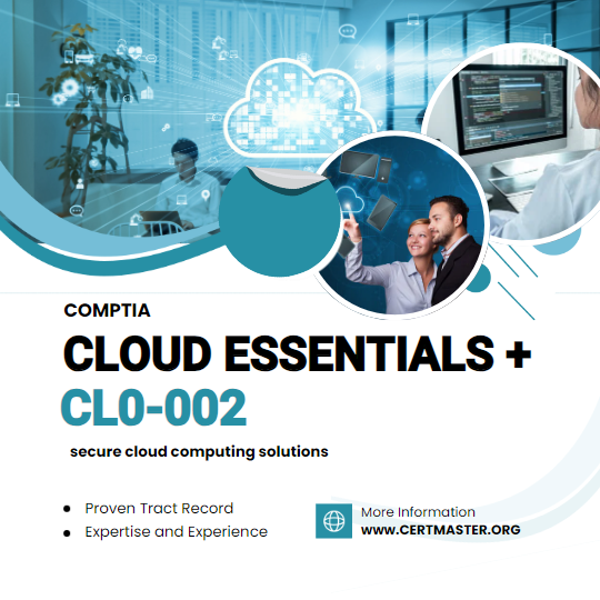 دورة CertMaster Learn for CompTIA Cloud Essentials + (CLO-002) - صالحة لمدة 12 شهرًا 