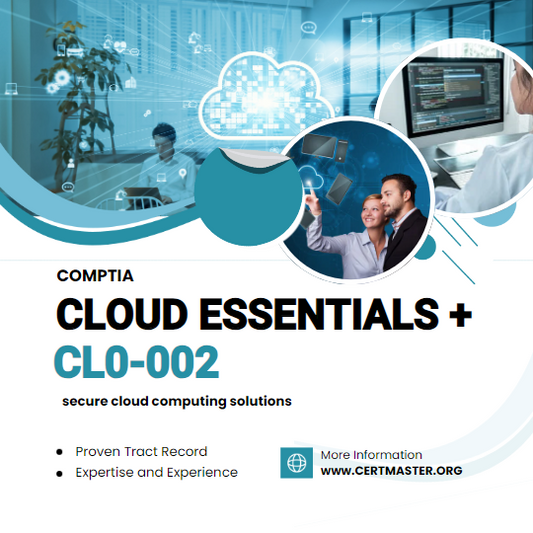 قسيمة امتحان CompTIA Cloud Essentials+ (CLO-002) 